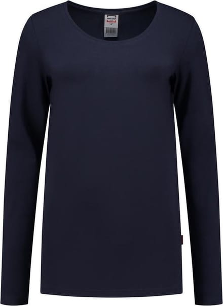 Tricorp t-shrt lange mouw dames - 101010 - navy - maat XS