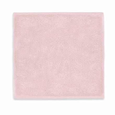 Spuugdoek uni line blush- babyroze - 1 stuk met naam