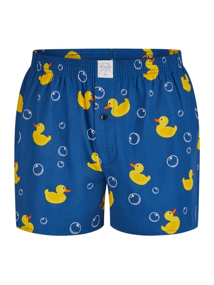 MG-1 Wijde Boxershorts Heren 6-Pack Katoen Multipack Met Print D325 - Maat M