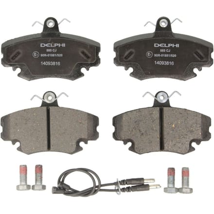 Remblokset DELPHI LP885, voor