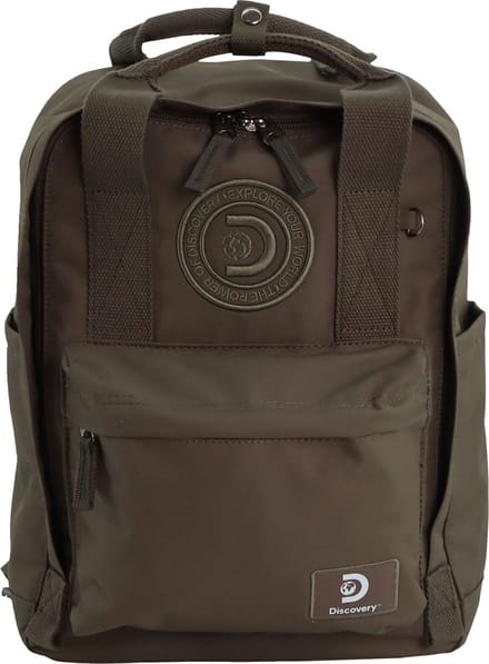 Discovery Cave Laptop Rugzak | Schooltas | Schoolrugzak (L) Khaki - Khaki