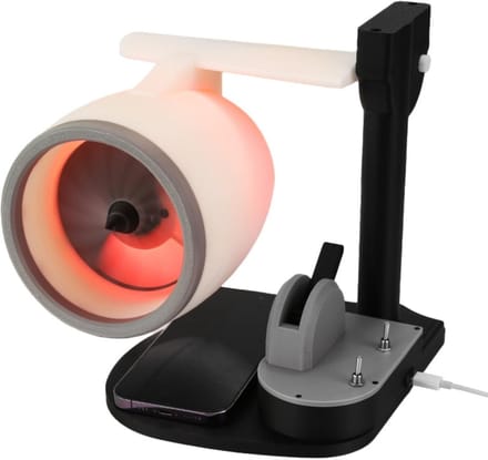 VHV - Bureauventilator - usb bureauventilator - USB oplaadbaar, stil - voor kantoor, slaapkamer, thuiswerken