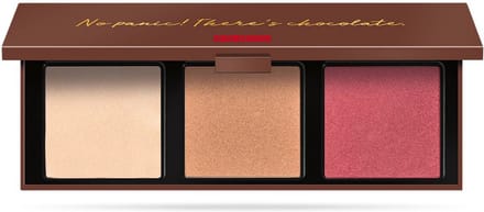 Pupa Milano - Zero Calorie Chocolate Highlighting Face Palette - 001 Cherry Chocolate