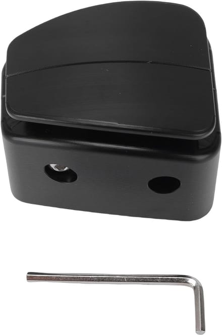 Pedal Pad Extender 1.5 inch ABS Koppeling Extender met Sleutelvervanging voor Handgeschakelde Auto's 1994-2025