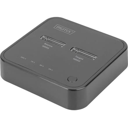 Digitus DA-71545 USB-C 3.2 Gen 2 M.2 PCIe NVMe, M.2 Harde schijf-dockingstation Met clone-functie