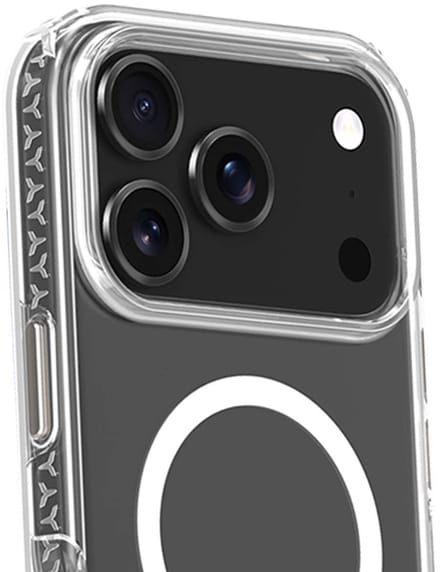 Force Case, AIR XTREM hoesje Geschikt voor Apple iPhone 17 Pro Max Compatibel met MagSafe Schokbestendig 4m, Transparant