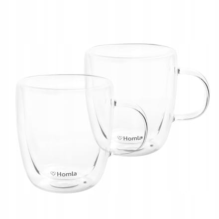 CEMBRA dubbelwandige glazenset (2 stuks, 0,42L) - HOMLA