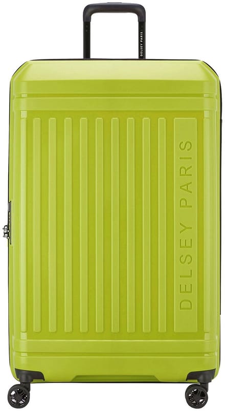 Delsey Lutece SE Spinner 79 cm - Uitbreidbaar 106/113 liter - 79x49x32/34 cm - lime