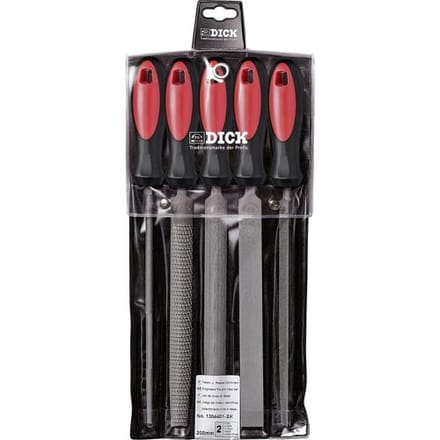 Dick 1304401-2K Set vijlen/raspen 5-delig Slaglengte 200 mm Lengte 200 mm 1 set(s)