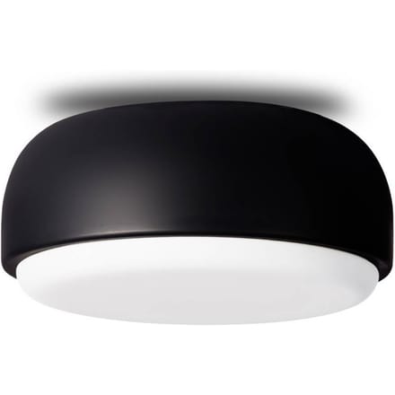 Northern Over me wand-/plafondlamp - zwart mat - M