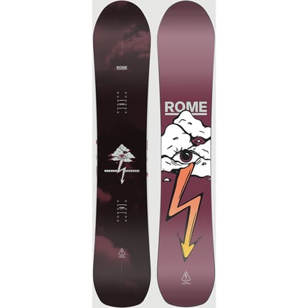 Rome Stale Crewzer 2026 Snowboard patroon