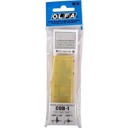 Olfa - reservemes COB-1 tbv CMP-1 en CMP-1/DX - 15 stuk