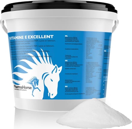 Vitamine E Excellent paard 1000 gram