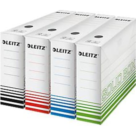 Archiefdozen Leitz - rug 80 mm - 10 stuks