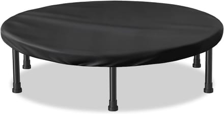 Trampolinehoes - Trampoline Cover - Bescherming Buiten - Waterdicht Elastisch - 48 inch - Zwart