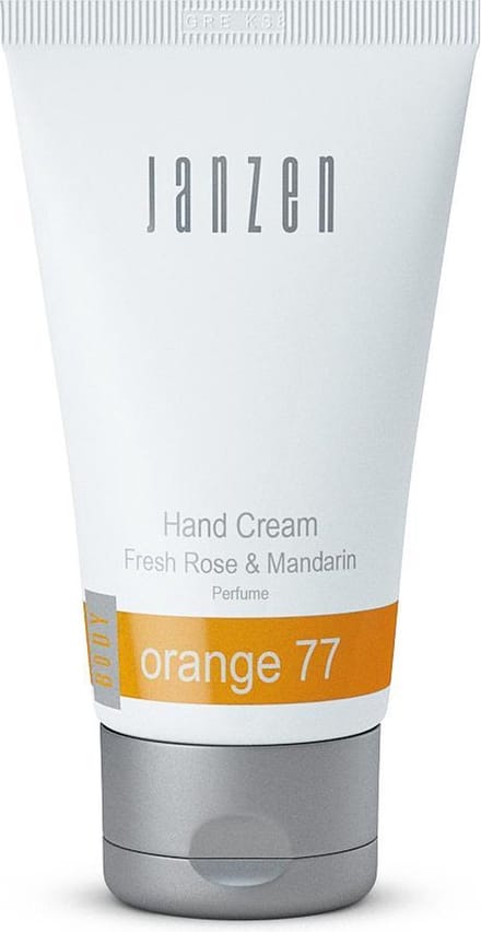 Janzen Orange 77 Verzorgende Handcrème Crème Fresh Rose & Mandarin