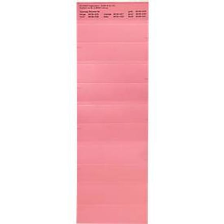 Organisatiestroken, roze