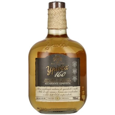 Ypióca 160 Aguardente Composta com Malte 39% Vol. 0,7l in geschenkverpakking