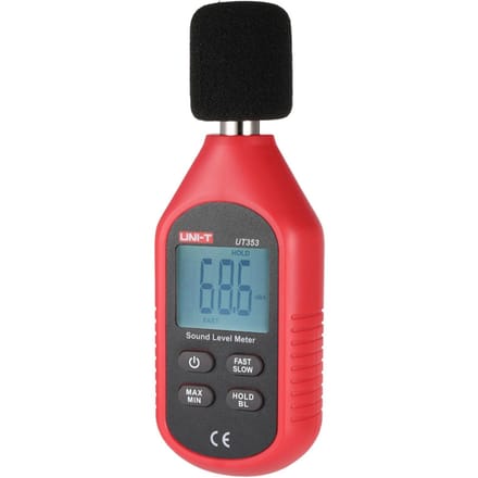 UNI-T UT353 Mini LCD-scherm Digitale geluidsniveaumeter Geluidsmeetinstrument Decibel