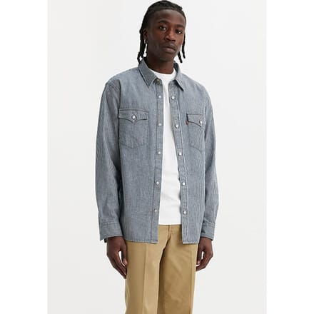 Levi's Relaxed Jeans Light Jacket Grey Maat: M | Lichte Jassen Outlet | Heren | Grijs