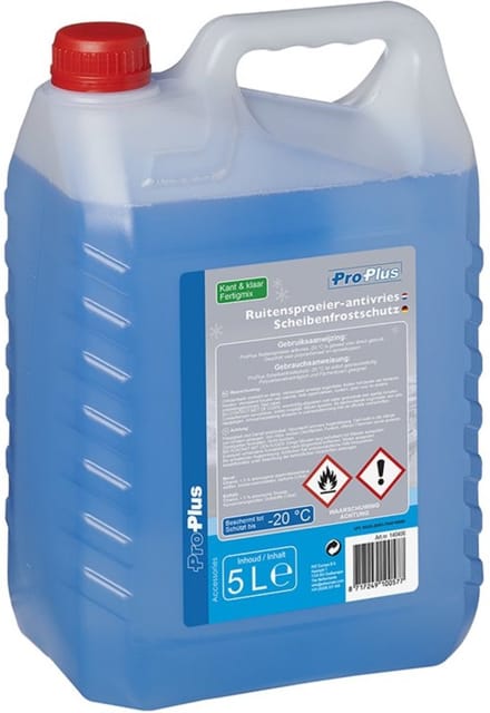 ProPlus Ruitensproeiervloeistof antivries - kant-en-klaar - tot -20°C - 5 liter