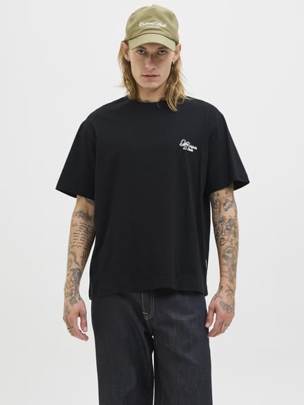 JACK&JONES - JORGRAMERCY BACK GRAPHIC TEE SS CN - Heren - T-shirts