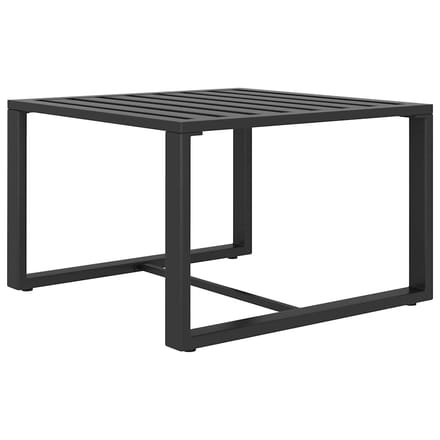 vidaXL - Salontafel - aluminium - antraciet