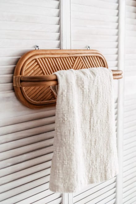 Monnarita - Rattan Wandkapstok - Wally - Natuurlijk - Functioneel - Esthetisch