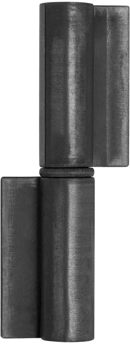 SOTECH deurscharnier Ø 20 met lasstrip / hoogte: 120 mm