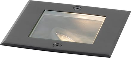 QAZQA oneon - Moderne Grondspot - 1 lichts - L 13 cm - Zwart - Buitenverlichting