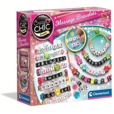 Clementoni Crazy Chic - Armbanden met een Boodschap