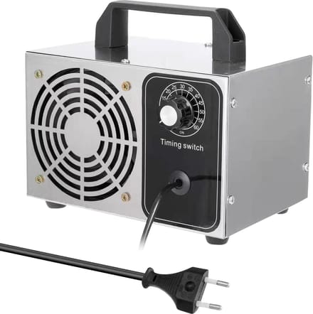 Ozongenerator - Ozon generator luchtreiniger - 32 g/h - Zilver - 20×13,5×17,5 cm