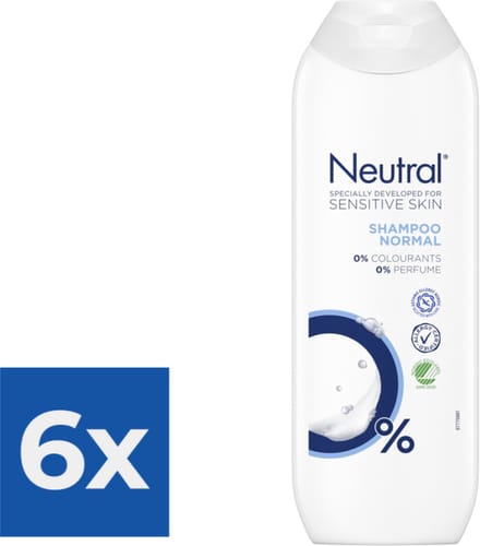 Neutral - Shampoo - Sensitive Skin - 250ml x 6