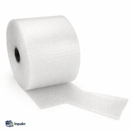 Inpakr Noppenfolie Vellen op Rol - 28,5 x 30 cm - Circa 166 Vellen - 10 mm Nop