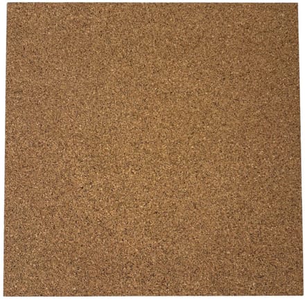 Kurk & Co prikbord | 50 x 50 | Kwaliteitskurk op MDF | Inclusief ophangsysteem | 2 stuks |
