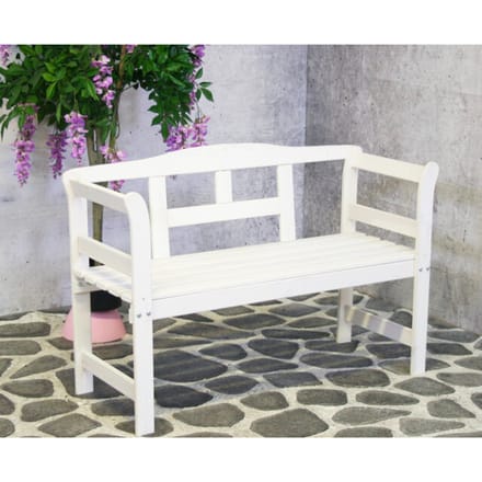 SenS-Line Friesen tuinbank - Hout - Wit
