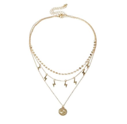 Jomide Ketting Fashion - Eye - Goudkleurig