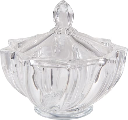 Clayre & Eef Glazen potje Ø 12x12 cm Glas