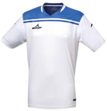 Mercury Equipment Liverpool T-shirt Met Korte Mouwen Wit,Blauw S Man