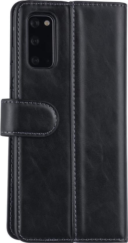 Zwart hoesje Samsung Galaxy S20 - Book Case - PU leather