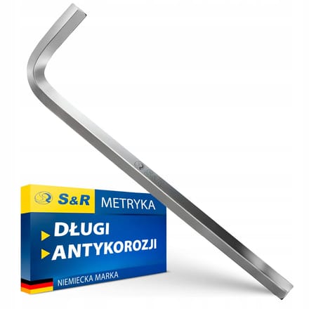 Verlengde Inbussleutel Hex 2,5x112x18 mm S&R