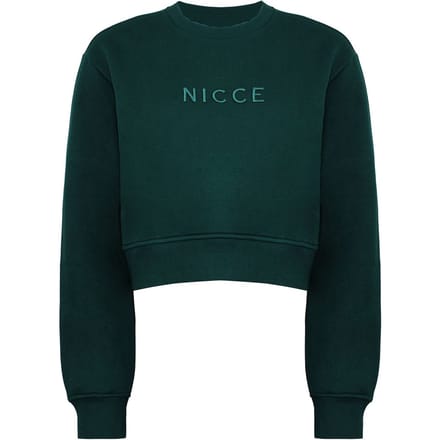 Nicce Era Heren Donkergroen Cropped Sweater
