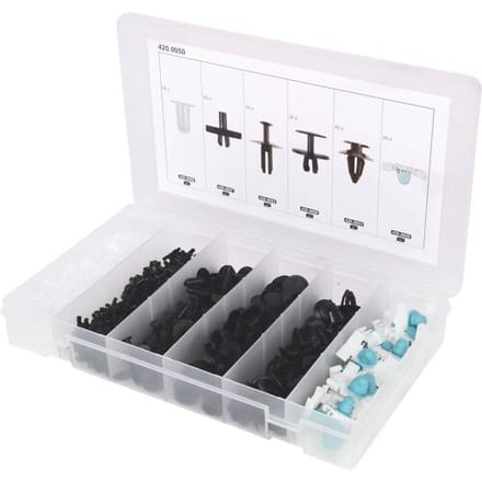 KS Tools 420.0050 Bevestigingsset clip voor BMW, 290-delig