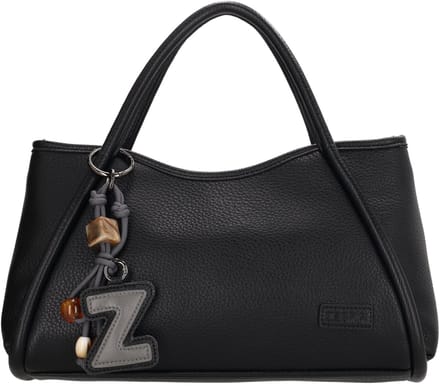 Zebra Trends Sofie Handtas - Schoudertas - Crossbody - Dames - Bag Charm - Zwart