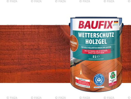 BAUFIX Houtbeschermende Gel- Beits mahonie 5 Liter