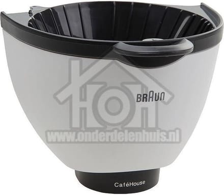 Braun Filterbak Wit 3104 KF510 KF550 BR67051392