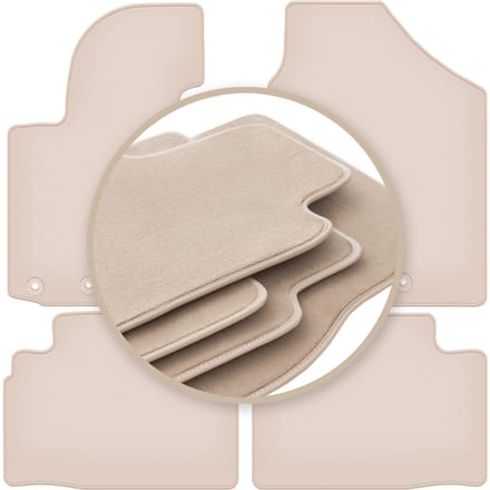 PREMIUM beige vloermatten voor: Hyundai ix35 SUV 2009-2015
