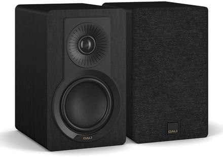 Dali KUPID Passieve Boekenplank Speaker - Black Ash (Prijs per stuk)