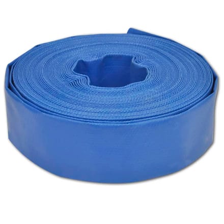 vidaXL - Slang - plat - 3'' - 25 - m - PVC