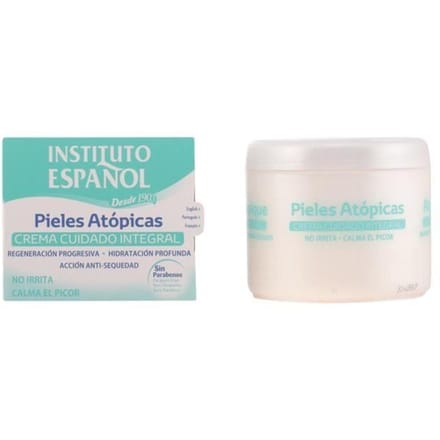 Crème - INSTITUTO ESPAÑOL - ATOOPSE HUID - 400ml - Unisex - Zonder parabenen blauw